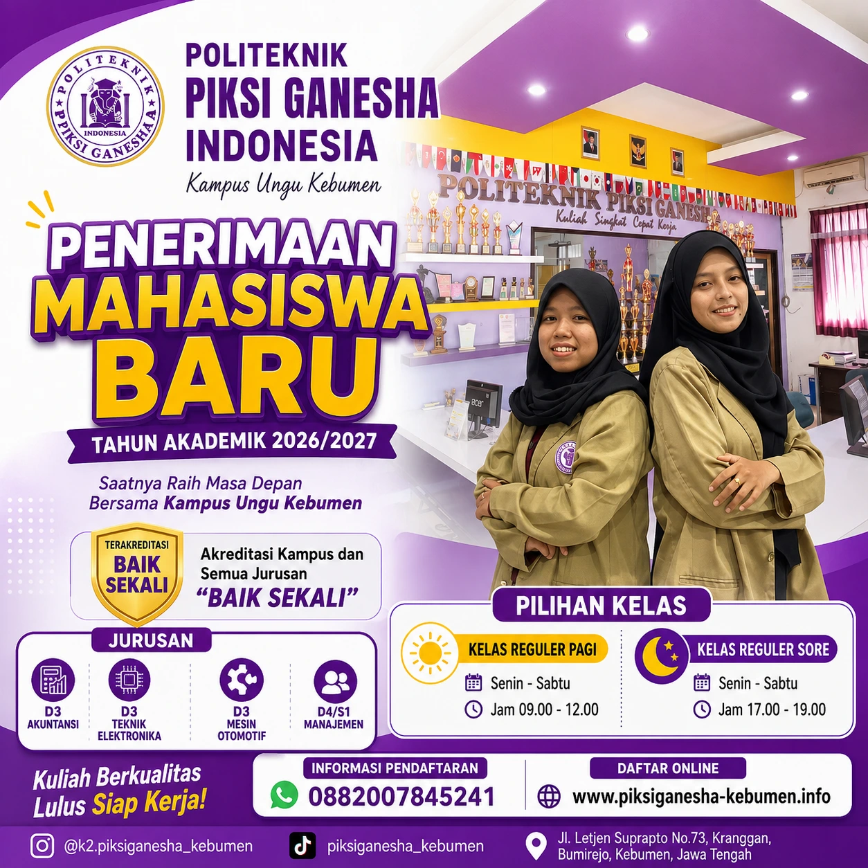 D3 Akuntansi Politeknik Piksi Ganesha Indonesia