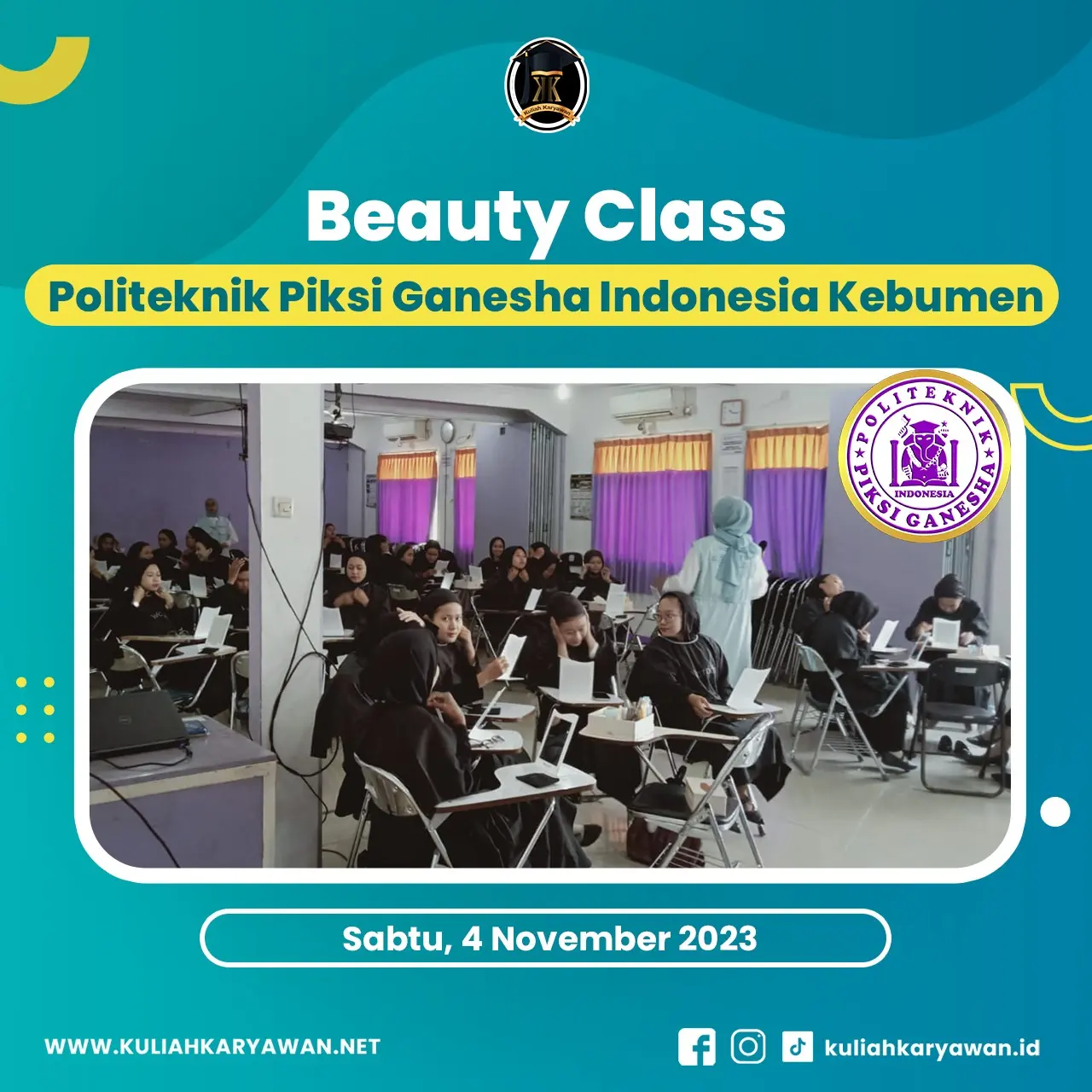 Beauty Class Politeknik Piksi Ganesha Indonesia Kebumen